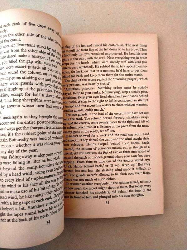 One Day in the Life of Ivan Denisovich, Alexander Solzhenitsyn