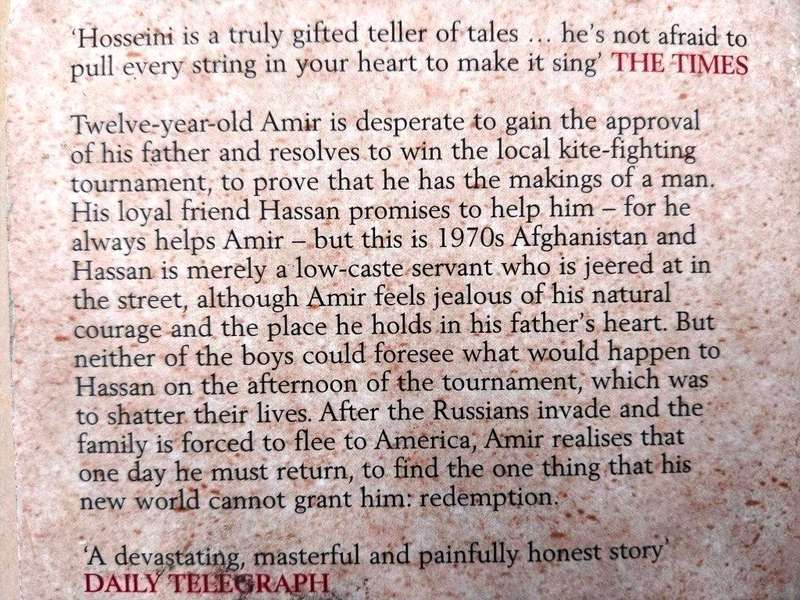 The Kite Runner, Khaled Hosseini