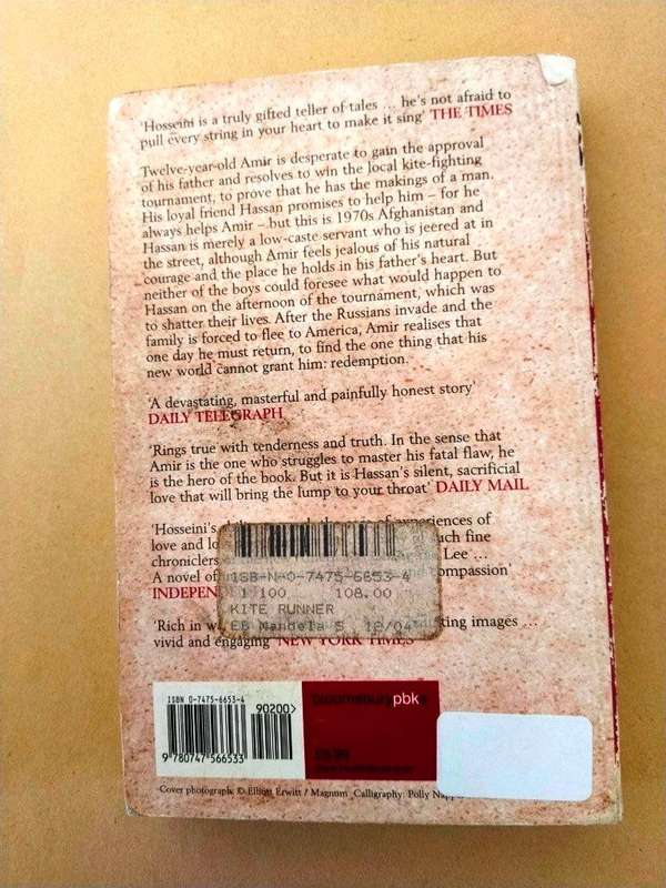 The Kite Runner, Khaled Hosseini