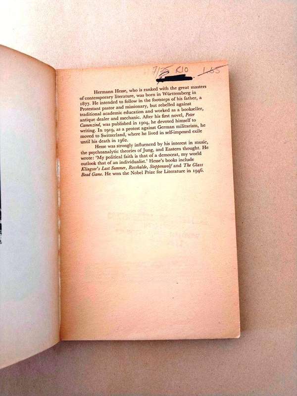 Knulp, Herman Hesse