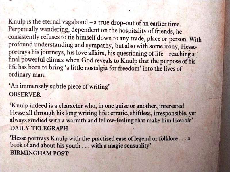 Knulp, Herman Hesse