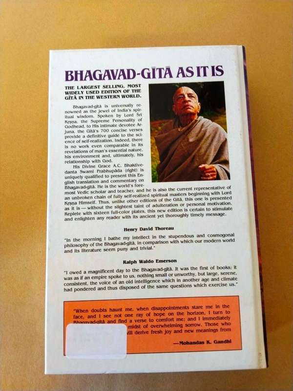 Bhagavad-Gita As It Is, A.C. Bhaktivendanta Swami Prabhupada