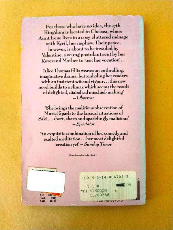 The 27th Kingdom, Alice Thomas Ellis