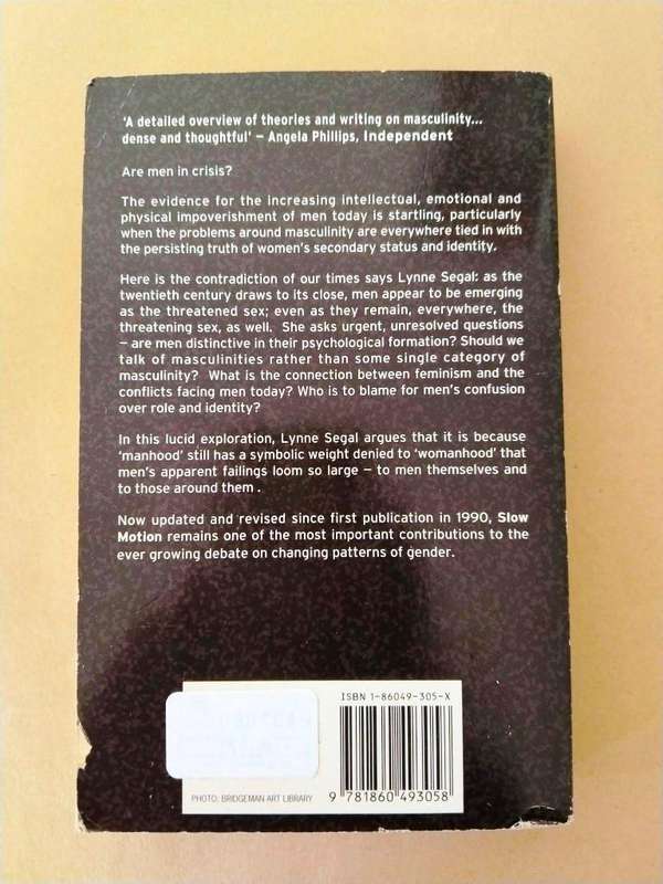 Slow Motion - Changing Masculinities, Changing Men, Lynne Segal