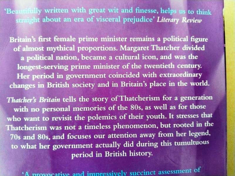Thatcher's Britain, Richard Vinen