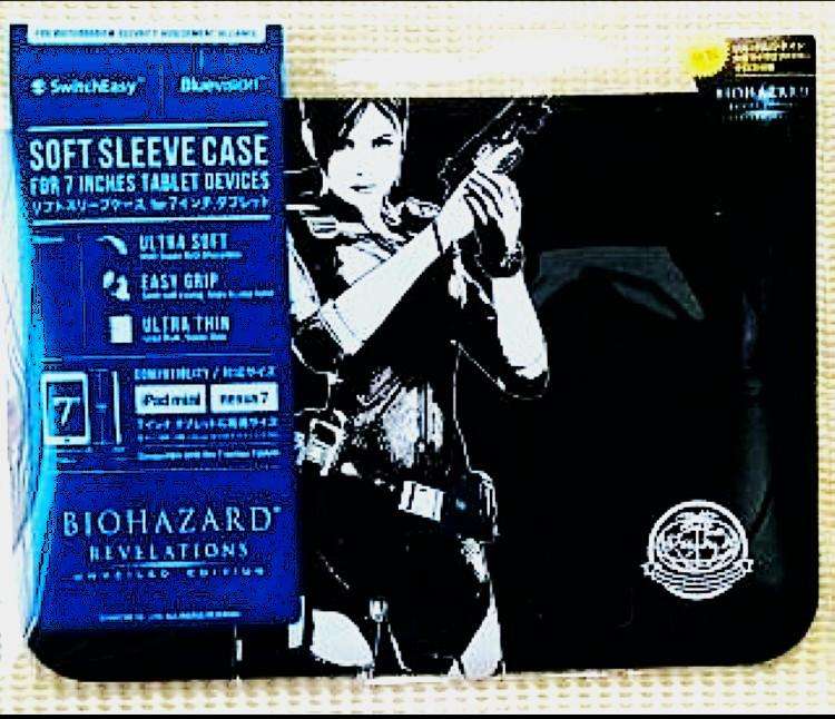 SOFT SLEEVE CASE FOR 7 INCH TABLET: BIOHAZARD REVELATIONS AKA RESIDENT EVIL UNVEILED EDITION