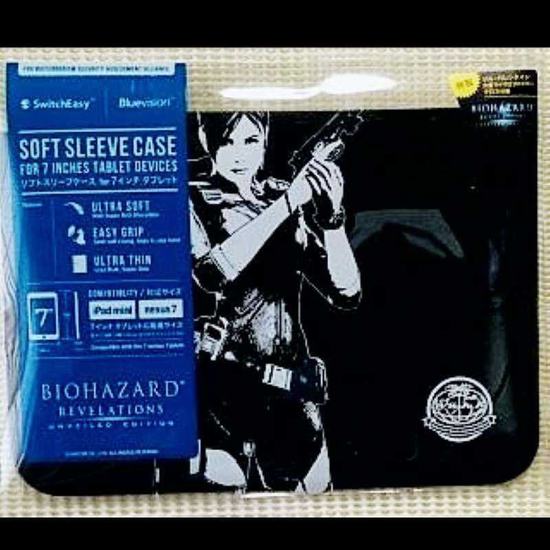 SOFT SLEEVE CASE FOR 7 INCH TABLET: BIOHAZARD REVELATIONS AKA RESIDENT EVIL UNVEILED EDITION