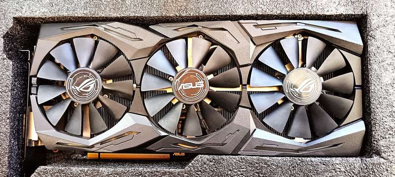 ASUS ROG STRIX RX580 8GB GPU