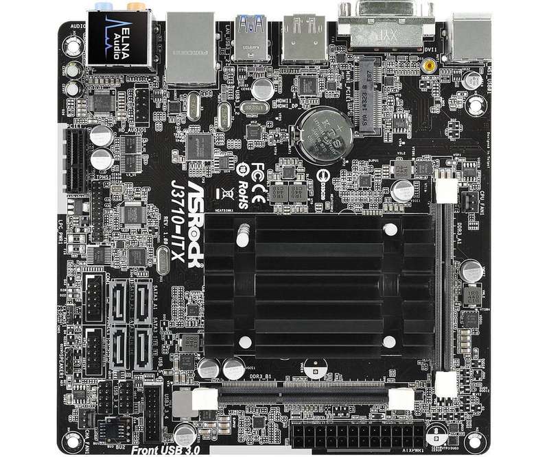 ASRock J3710-ITX Intel Quad-Core Pentium Processor J3710 (up to 2.64 GHz) Mini ITX Motherboard / CPU