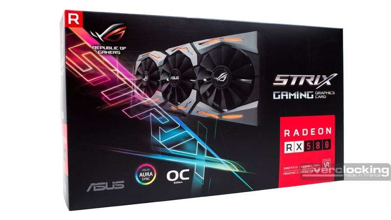 ASUS ROG STRIX RX580 8GB GPU