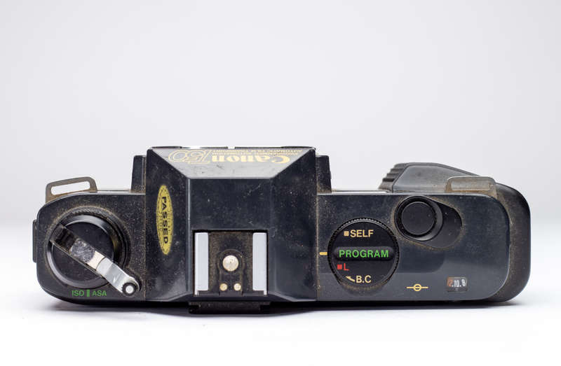 Canon T50 35mm SLR Film Camera (No lens, No Cover)