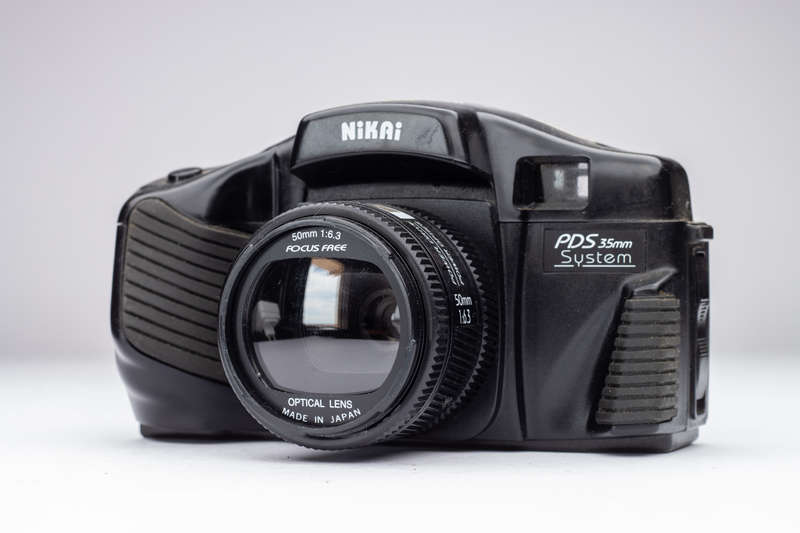 Nikai PDS System / 35mm Film Camera / Focus Free Lens 50mm 1:6.3