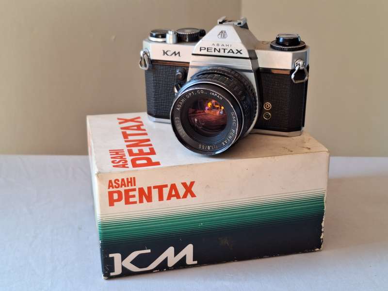 Pentax K-M film camera