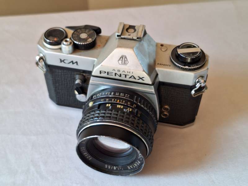 Pentax K-M film camera