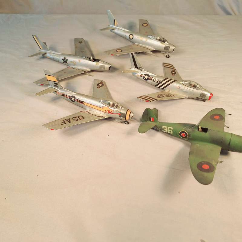 OLd plastic model aircraft
