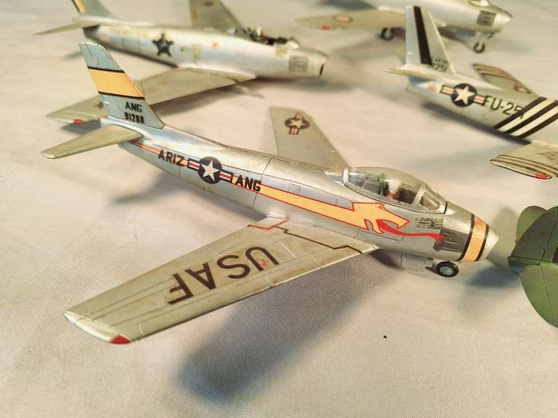 OLd plastic model aircraft