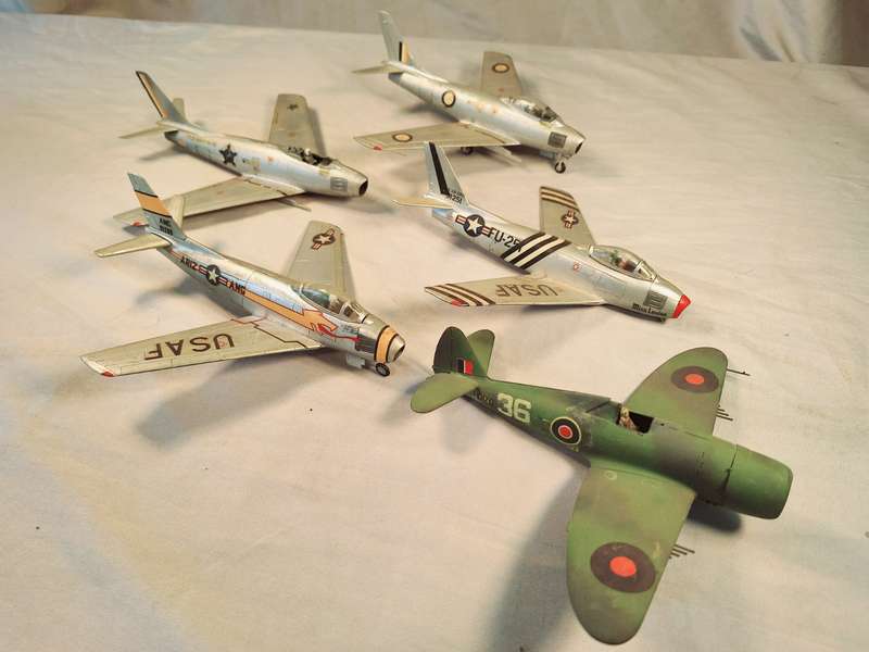 OLd plastic model aircraft