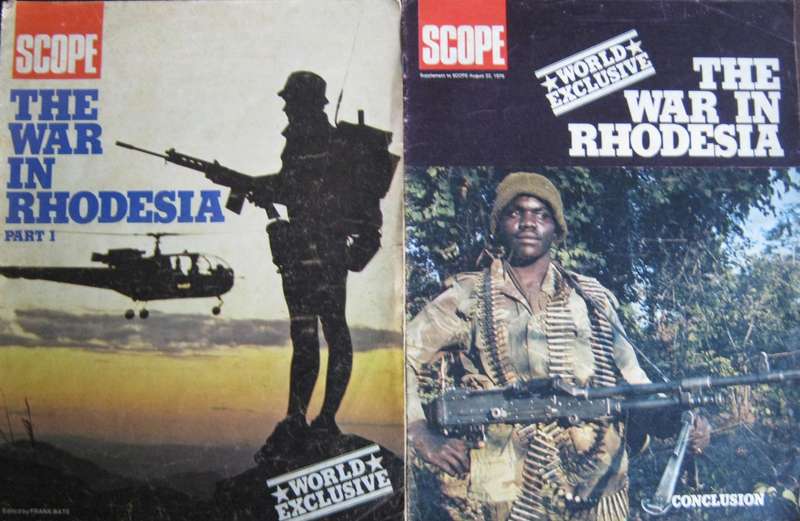 Collection of Rhodesian Bush War | UDI Publications including the Rare Scope Magazine Supplements