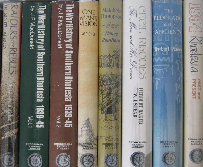 Rhodesiana Reprint Library Silver Series Rare Complete Set of 24 Volumes