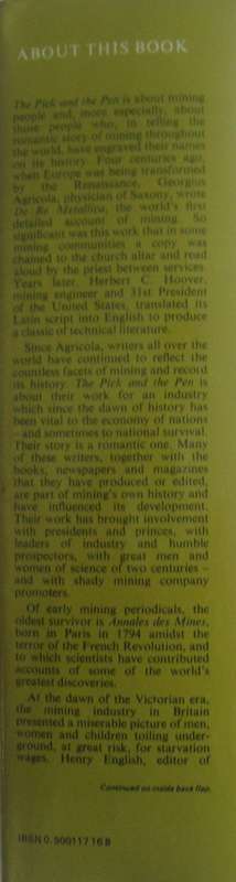 The Pick and the Pen Outline of the History of Mining Journalism of the Worlds Largest Industries