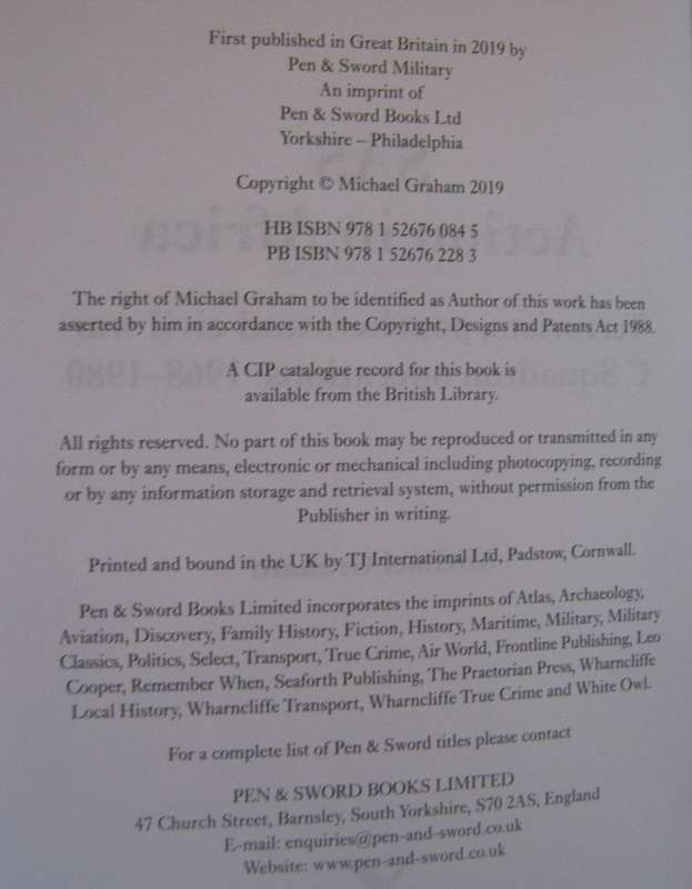 SAS Action in Africa. Terrorists, Poachers & Civil War. C Squadron Operations: 1968-1980