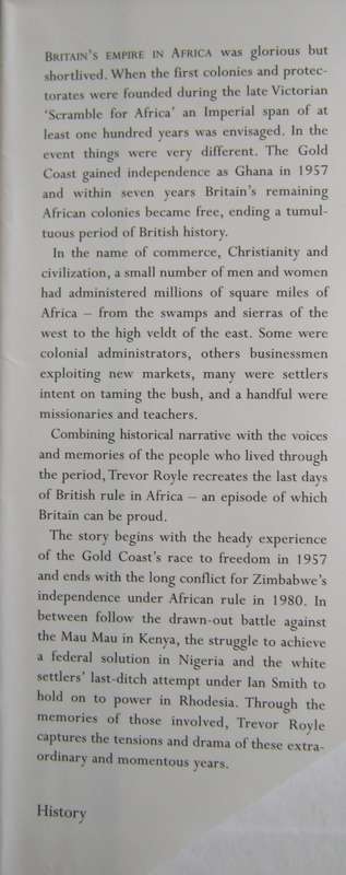 Winds of Change The End of Empire in Africa Trevor Royle