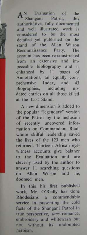 Pursuit of the King An Evaluation of the Shangani Patrol John O Reilly
