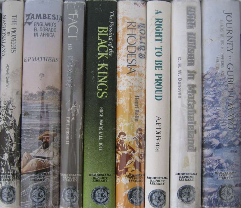 Rhodesiana Reprint Library Silver Series Rare Complete Set of 24 Volumes