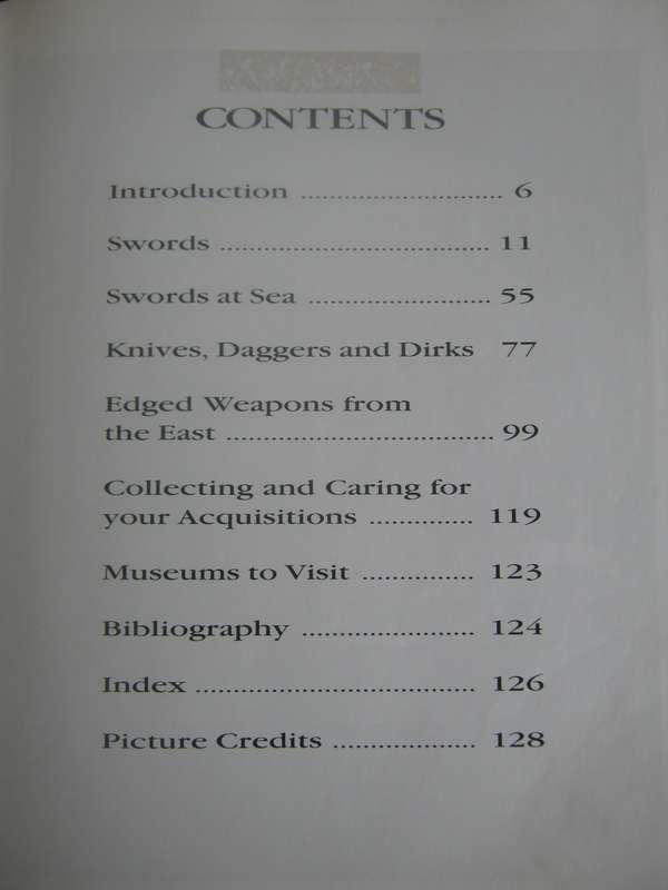 A Collectors Guide to Swords, Daggers, and Cutlasses Gerald Weland