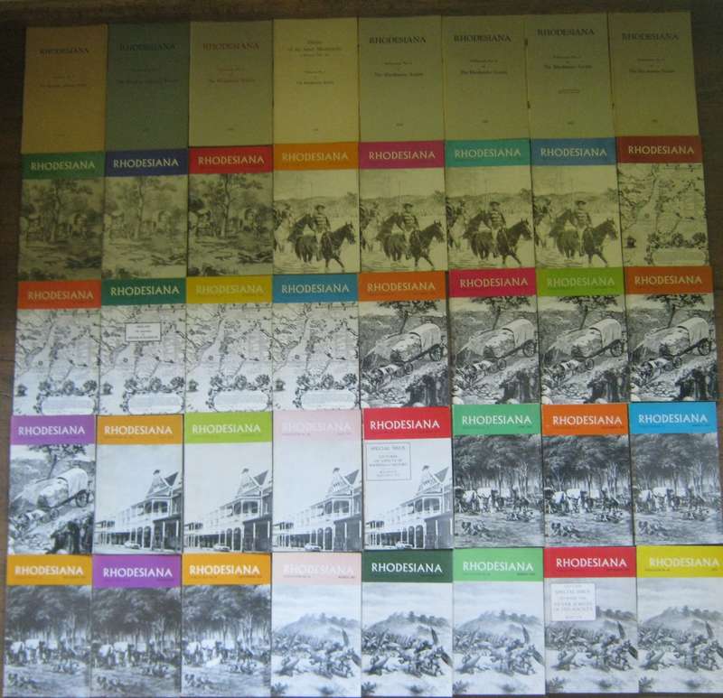 Full Set of 40 Rhodesiana Journals 1956 - 1979