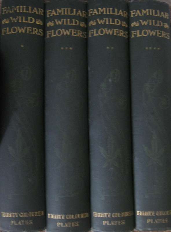 Familiar Wild Flowers  4 Volumes F Edward Hulme