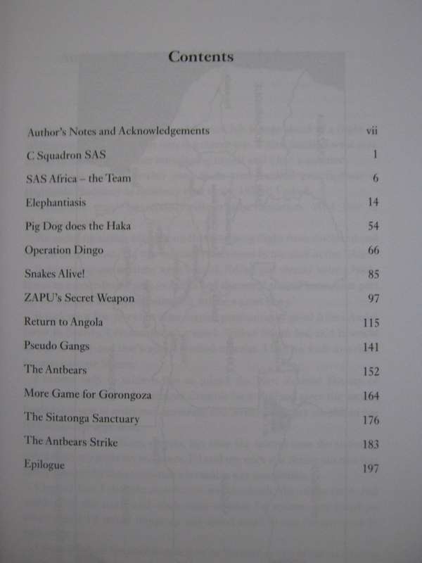 SAS Action in Africa. Terrorists, Poachers & Civil War. C Squadron Operations: 1968-1980