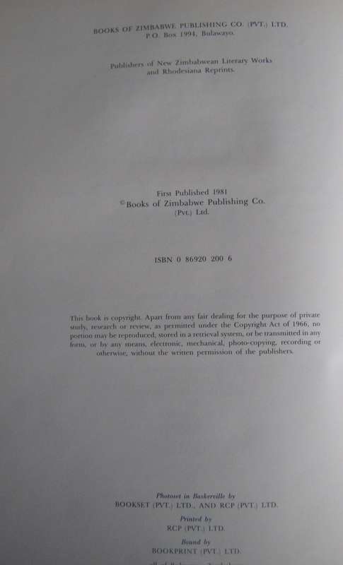 Some Renowned Rhodesian Senior Schools 1892 -1979 Edited by I P MacLaren