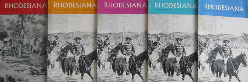 Full Set of 40 Rhodesiana Journals 1956 - 1979