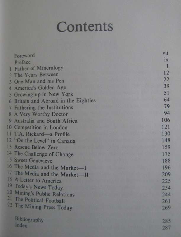 The Pick and the Pen Outline of the History of Mining Journalism of the Worlds Largest Industries