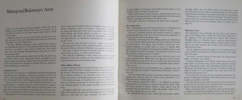 A Guide to the Rock Art of Rhodesia C K Cooke