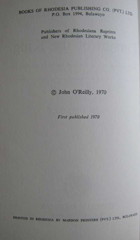 Pursuit of the King An Evaluation of the Shangani Patrol John O Reilly