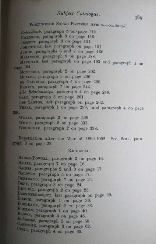 Catalogue of Books and Pamphlets Relating to Africa South of the Zambezi G M Theal