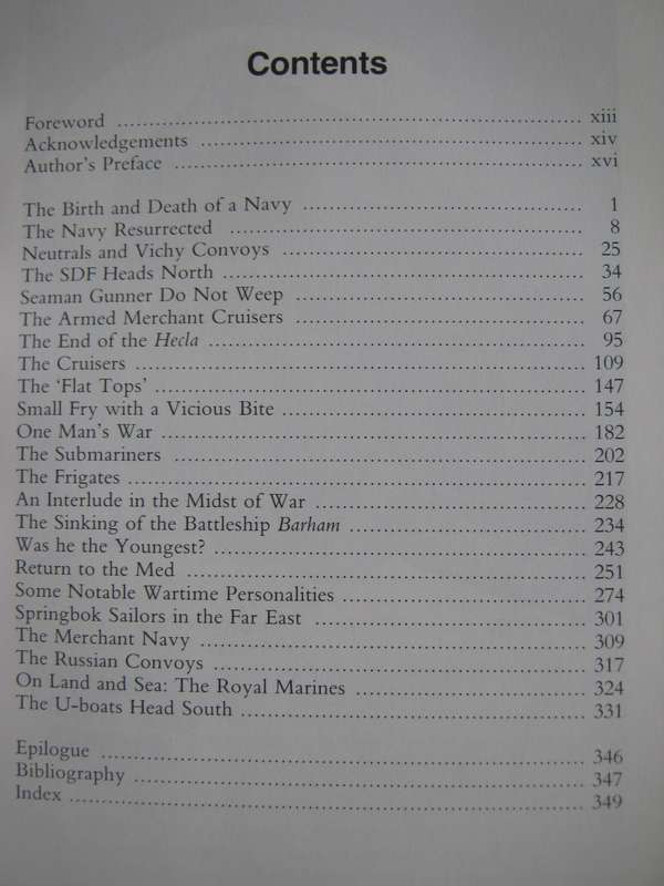 War At Sea South African Maritime Operations during World War Two C J Harris