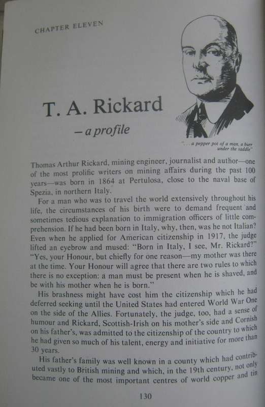 The Pick and the Pen Outline of the History of Mining Journalism of the Worlds Largest Industries