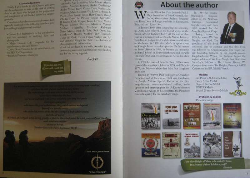 We Fear Naught But God The Pictorial Edition of the South African Special Forces Paul J. Els