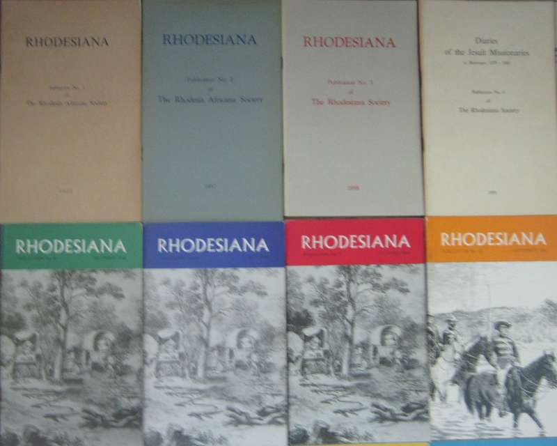 Full Set of 40 Rhodesiana Journals 1956 - 1979