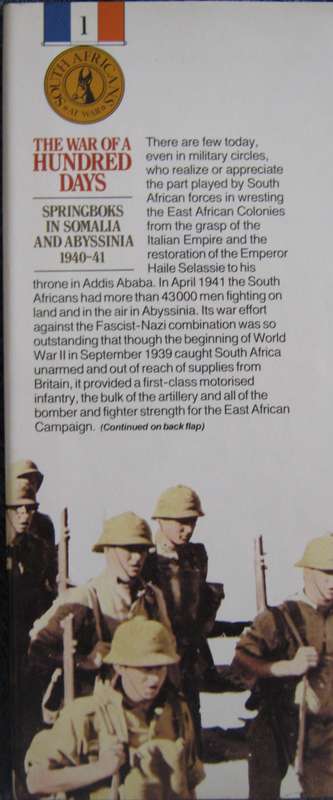 South Africans At War Series  8 Volumes