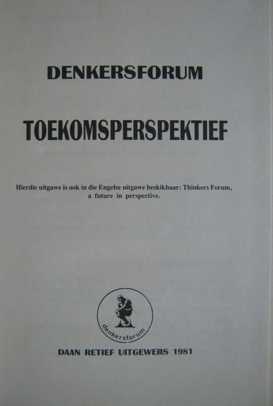 Suidafrika n Toekomsperspektief