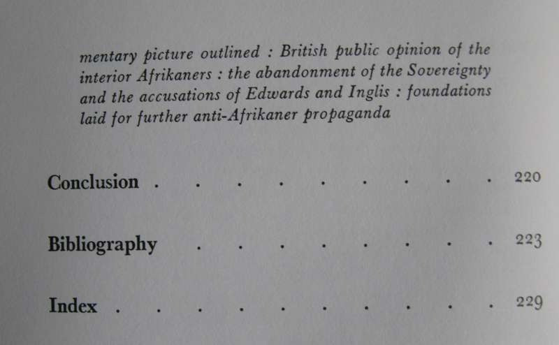 The Afrikaner - as Viewed by the English 1795-1854 M Streak