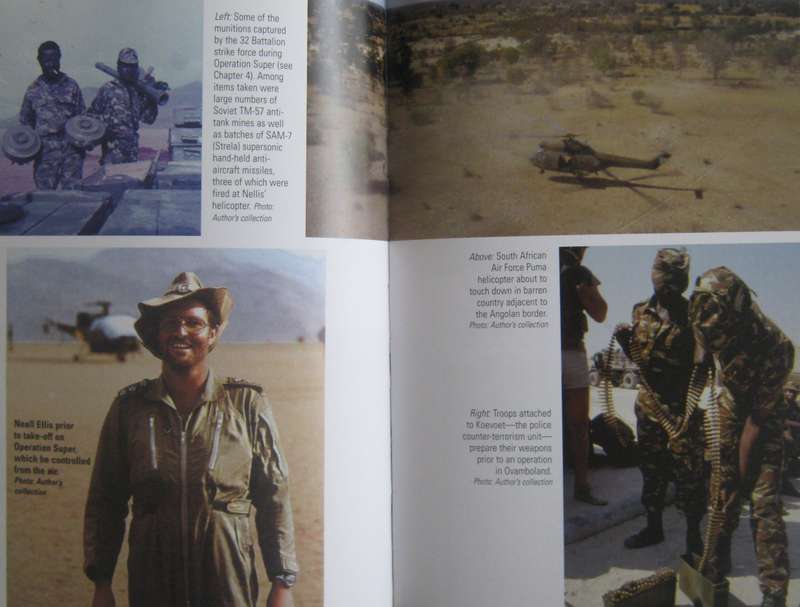 Gunship Ace The Wars of Neall Ellis, Helicopter Pilot & Mercenary. Signed by the author