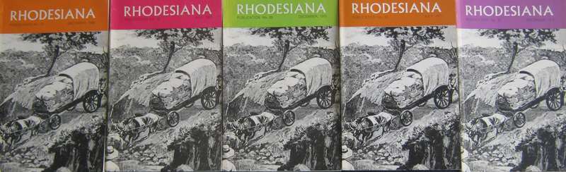 Full Set of 40 Rhodesiana Journals 1956 - 1979