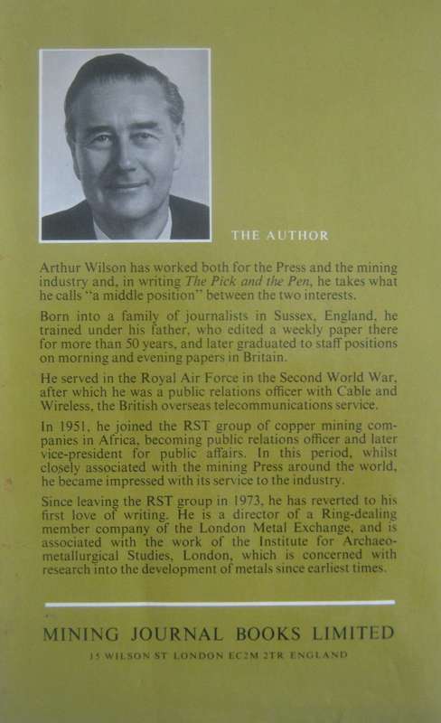 The Pick and the Pen Outline of the History of Mining Journalism of the Worlds Largest Industries