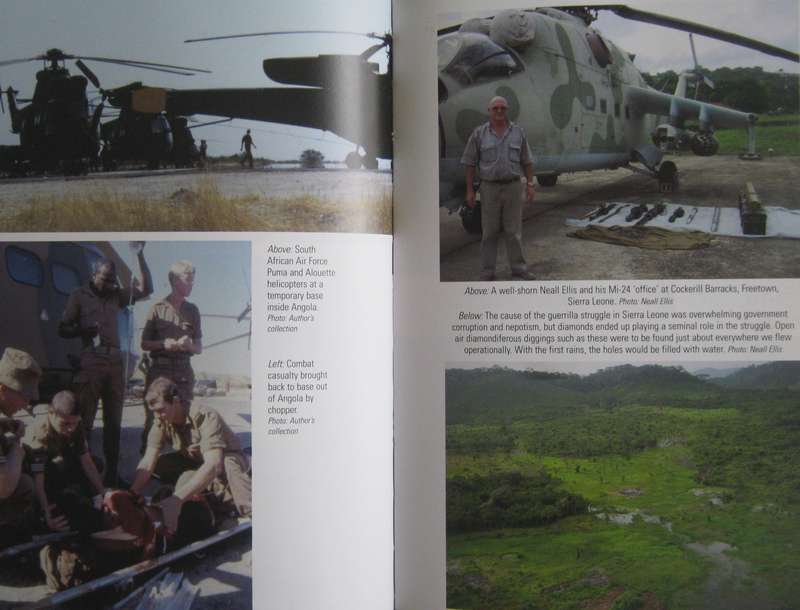 Gunship Ace The Wars of Neall Ellis, Helicopter Pilot & Mercenary. Signed by the author