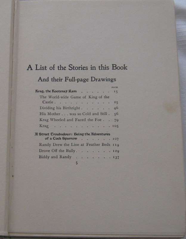 Lives Of The Hunted Ernest Thompson Seton